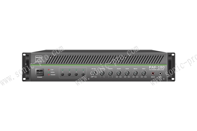 浙江PAF-180 四分区合并式定压功放（180W）