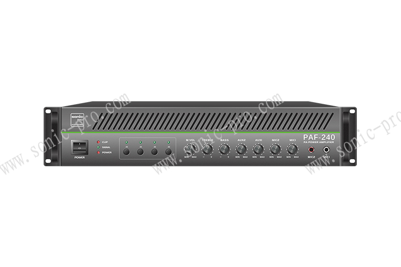 浙江PAF-240 四分区合并式定压功放（240W）