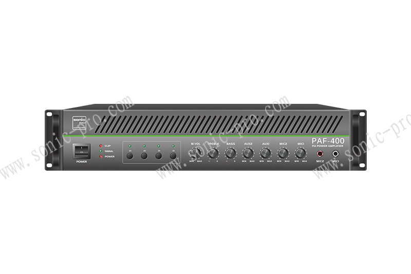 浙江PAF-400 四分区合并式定压功放（400W）