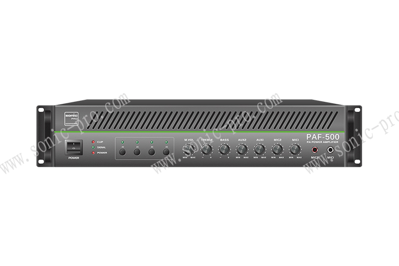 浙江PAF-500 四分区合并式定压功放（500W）