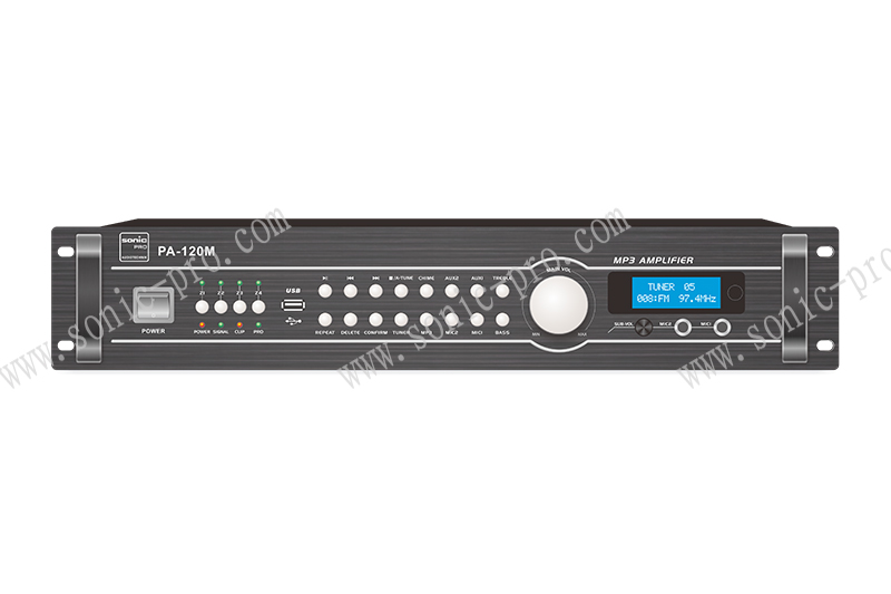 浙江PA-120M MP3功放(120W)