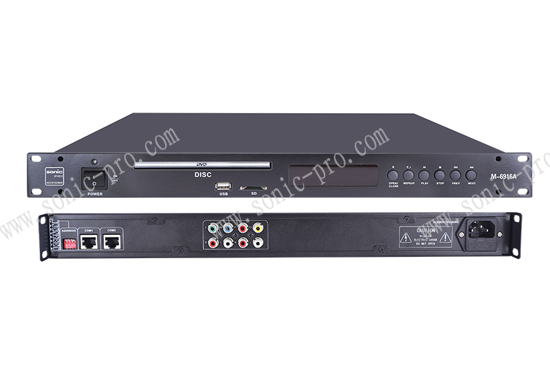 浙江M-6916A 受控DVD/MP3播放器