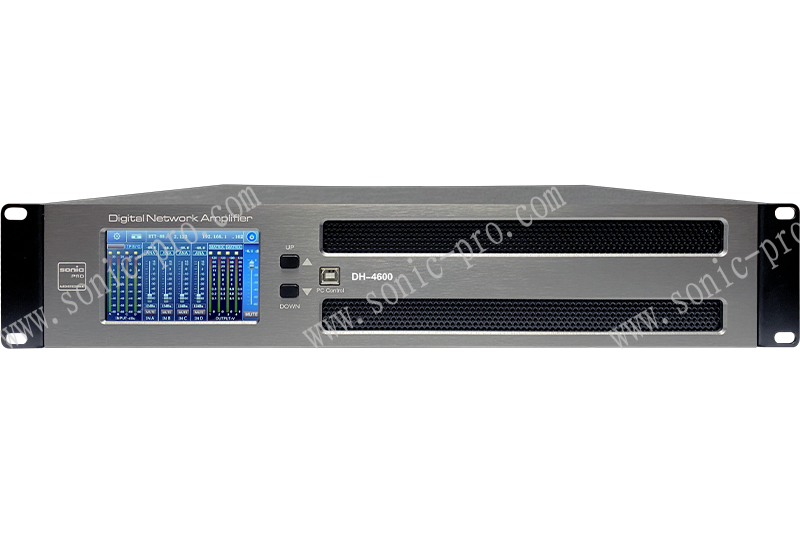浙江D-4600  四通道带DSP+Dante数字功率放大器