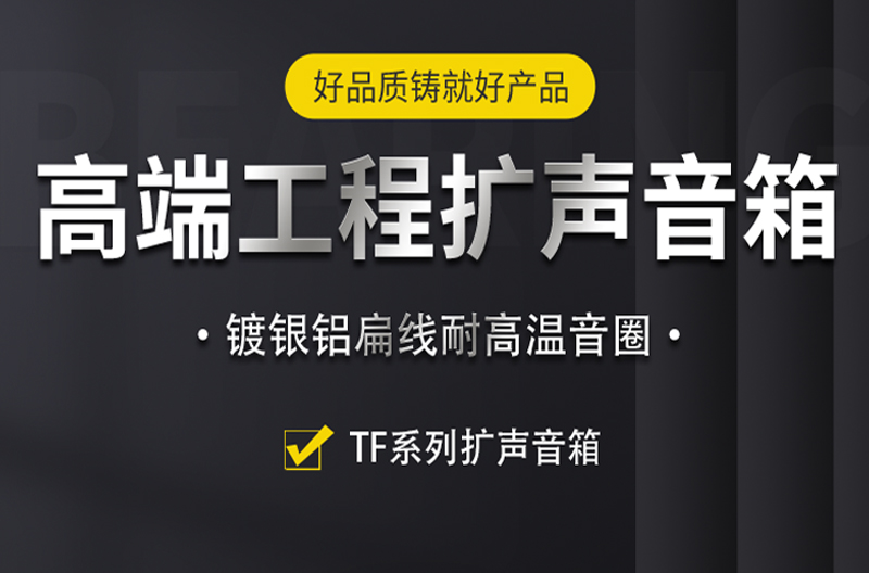 浙江TF系列高端工程扩声系列音箱